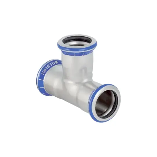 Geberit Mapress rozsdamentes acél egál T-idom: d=42mm Korlátozott ajánlat