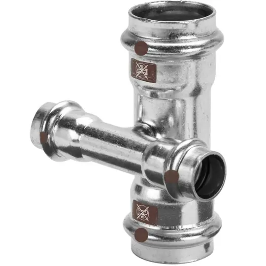 Viega Temponox keresztező idom, 28 - 15, préselhető, SC-Contur, rm.acél Legjobb ár