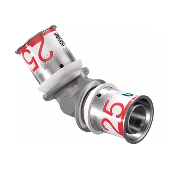 Uponor S-Press PLUS fém 45° 25-25 Pénzvisszafizetés