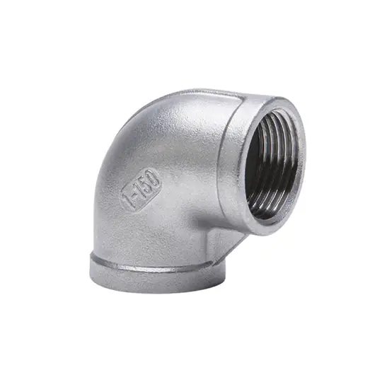 Alacsony ár Gebo rozsdamentes idom 1 1/2"-90° könyök, BB