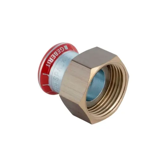 Geberit Mapress szénacél hollandis átmeneti idom: d=22mm, G=1" Ingyenes szállítás