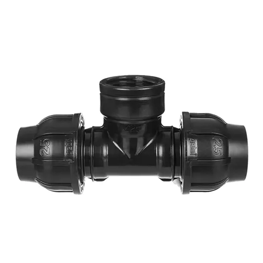 Eredeti KPE tokos T-idom belsőmenetes, 32x1"×32mm, Gebo PTI