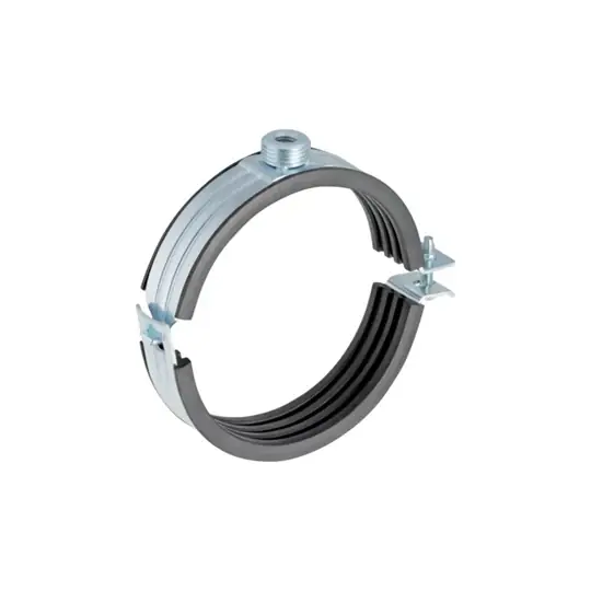 Geberit Silent-db20 gumibetétes csőbilincs, M10/G 1/2" BM, d63 Pénzvisszafizetés