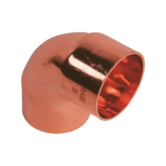 BASE forrasztható réz könyök idom 90°, BB, 35 mm Legjobb ár