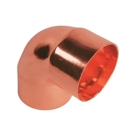 Ingyenes szállítás BASE forrasztható réz könyök idom 90°, BB, 54 mm