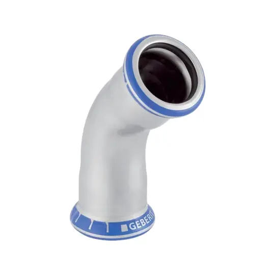 Expressz szállítás Geberit Mapress rozsdamentes acél ívidom, 45°, BB d=35